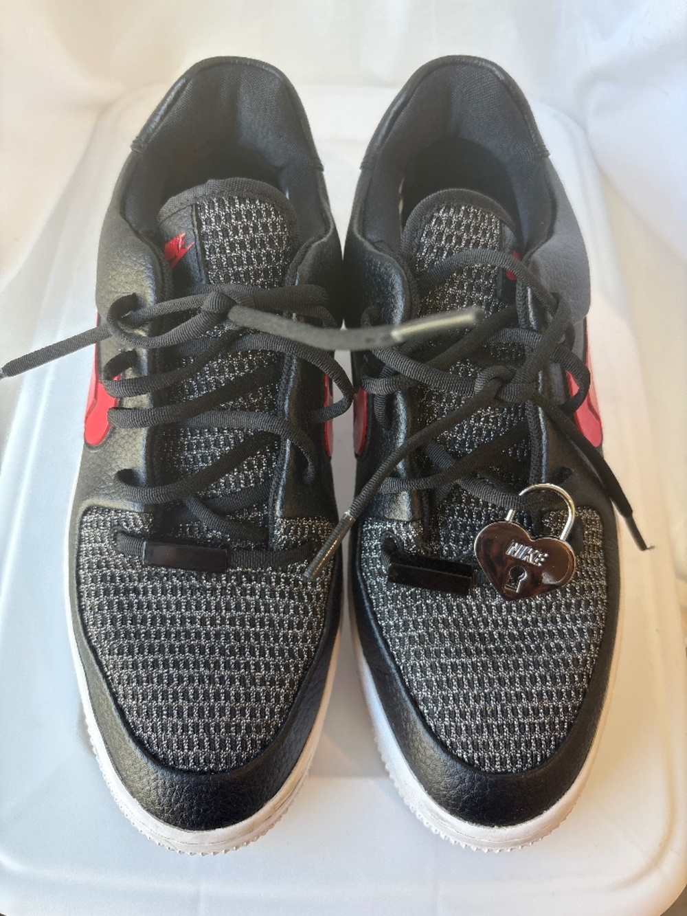 Nike Women’s Sneaker Black Platforms